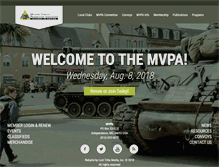 Tablet Screenshot of mvpa.org
